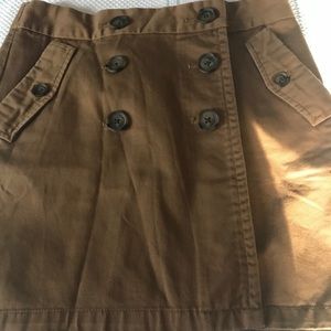 J crew skirt wore with cream tights cute